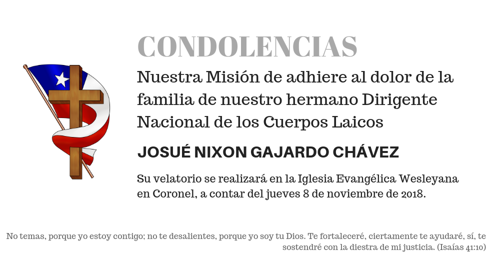 Condolencias