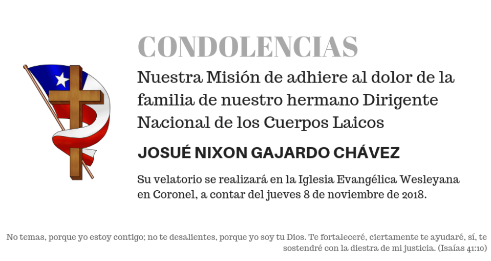 Condolencias